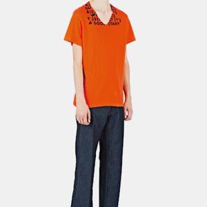 NWT Maison Martin Margiela AIDS Awareness Orange T-shirt